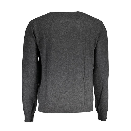 Brown Wool Men Sweater