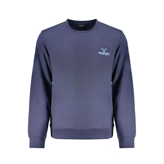 Blue Cotton Mens Sweatshirt