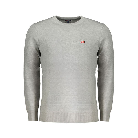 Brown Polyester Men Sweater