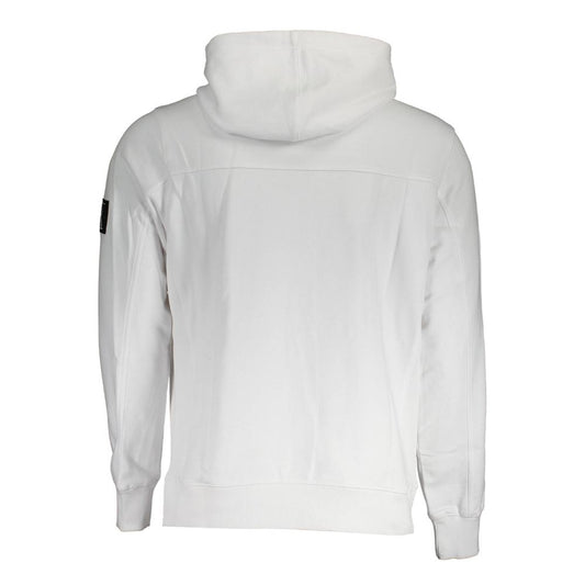 White Cotton Men's Sweater