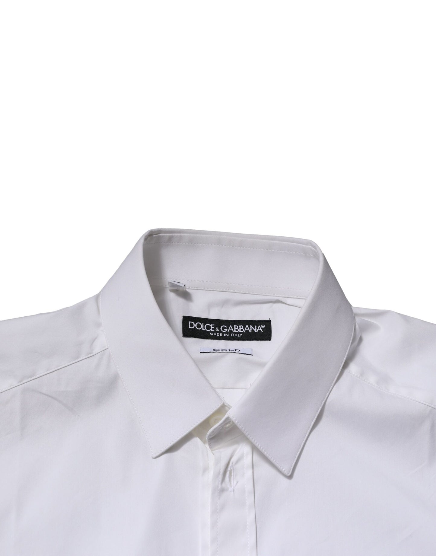 White GOLD Cotton Men Dress Formal Shirt