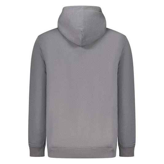 Gray Cotton Men Sweater