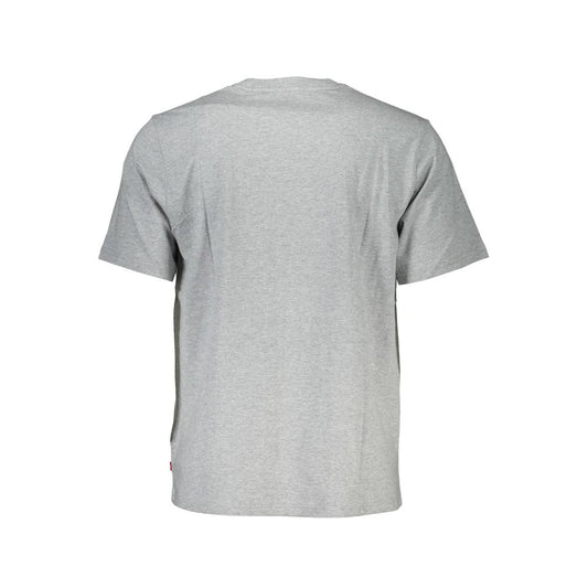 Brown Cotton Men's T-Shirt