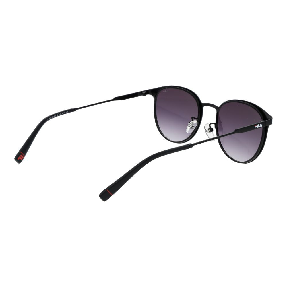 Black Stainless Steel Sunglasses