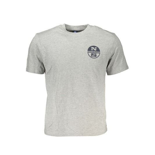 Brown Cotton Men T-Shirt