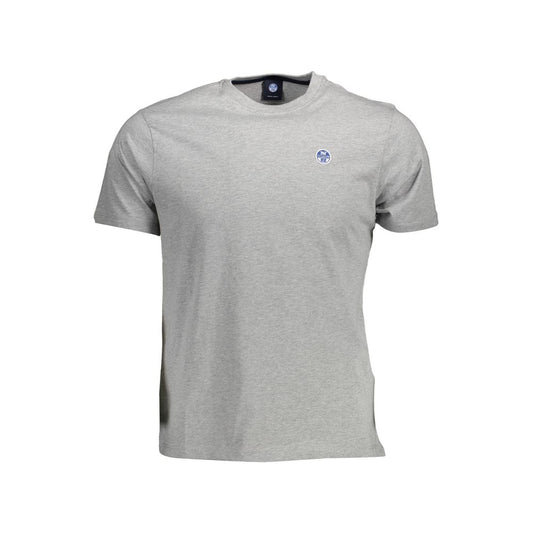 Brown Cotton Men T-Shirt