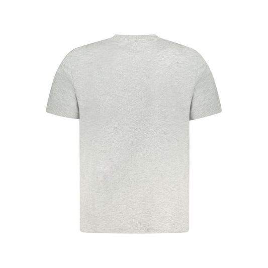 Brown Cotton Men T-Shirt