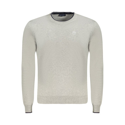 Brown Cotton Men Sweater
