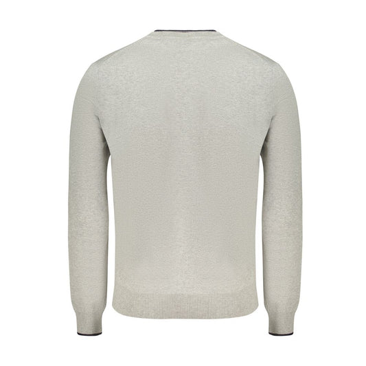 Brown Cotton Men Sweater