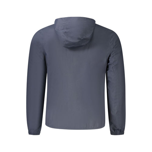Blue Polyester Jacket