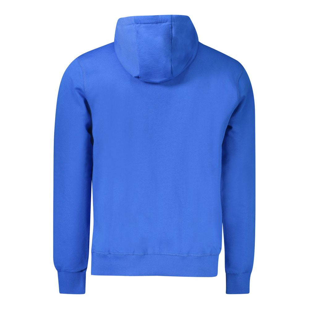 Blue Cotton Men's Sweater