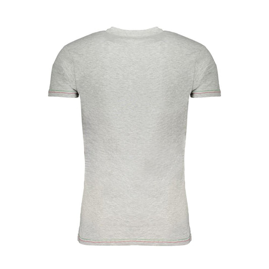 Brown Cotton Men T-Shirt