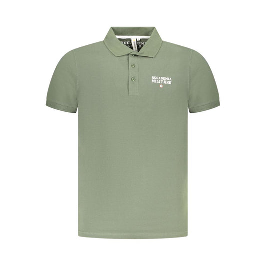Green Cotton Polo Shirt