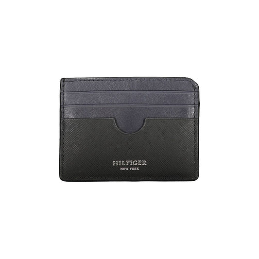 Black Leather Men Wallet