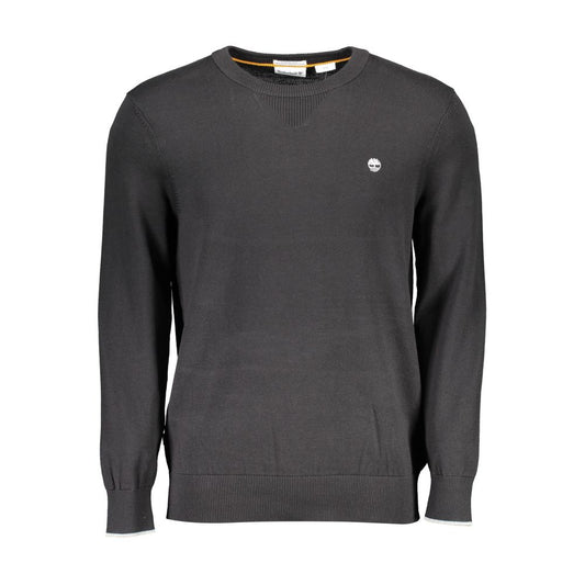 Black Cotton Sweater