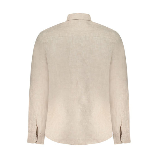 Beige Linen Shirt