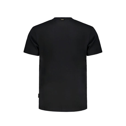 Black Cotton T-Shirt