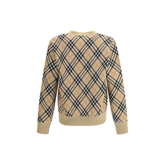 Archive Check wool Cardigan