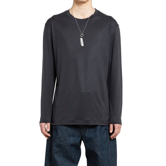 Long Sleeve Silk T-shirt
