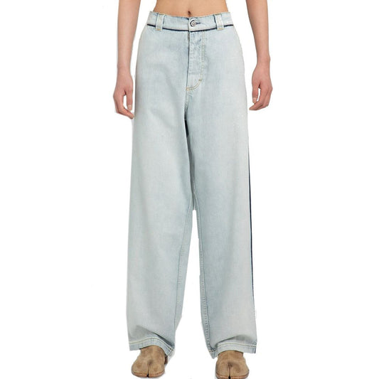 Wide Leg Denim Jeans
