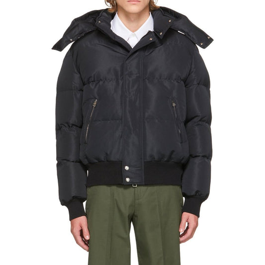 Wool Blend Padded Bomber