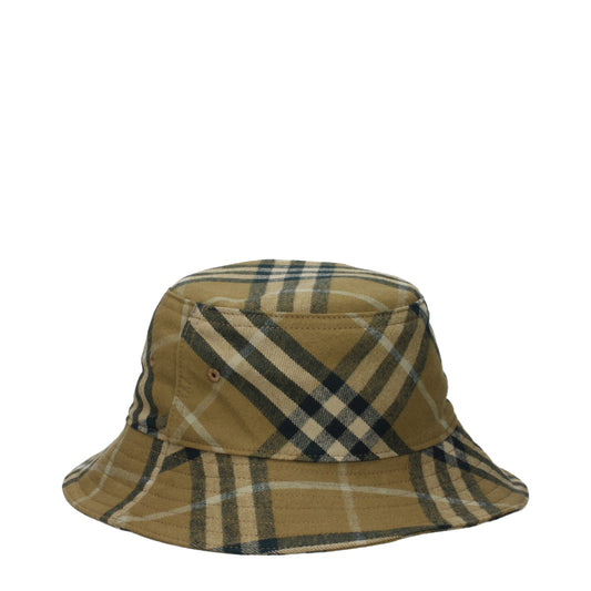 Green Cotton Bucket Hat
