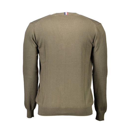 Green Cotton Sweater