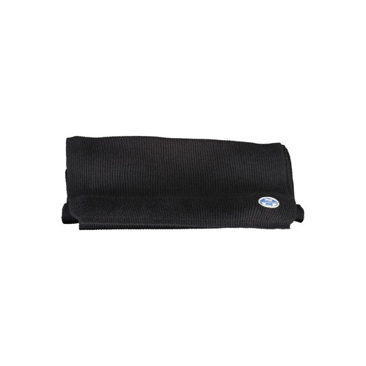 Black Cotton Scarf