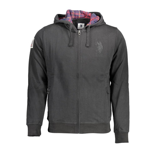 Black Cotton Sweater