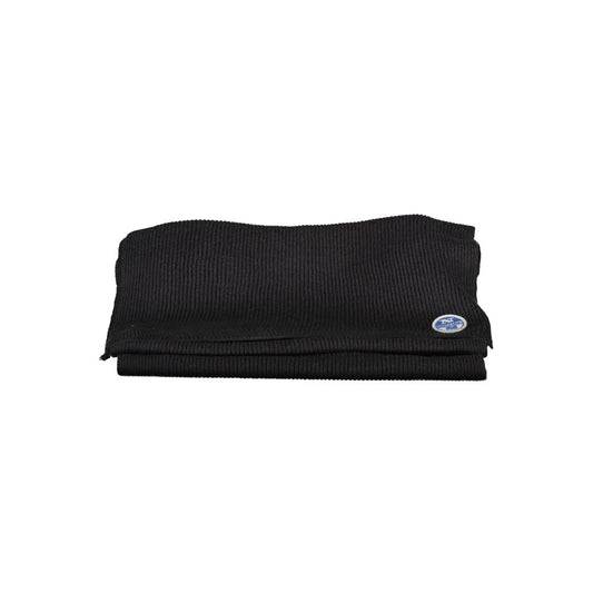 Black Cotton Scarf