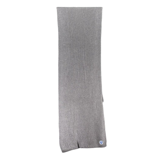 Gray Cotton Scarf