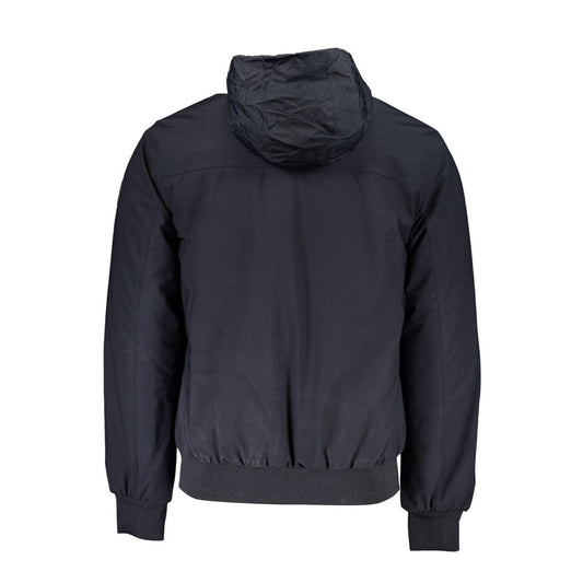Blue Polyester Jacket
