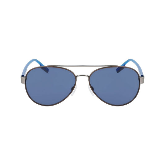Gray Metal Sunglasses