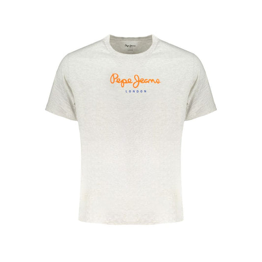 Gray Cotton T-Shirt