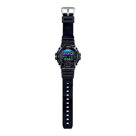 Black Resin Sport Watch