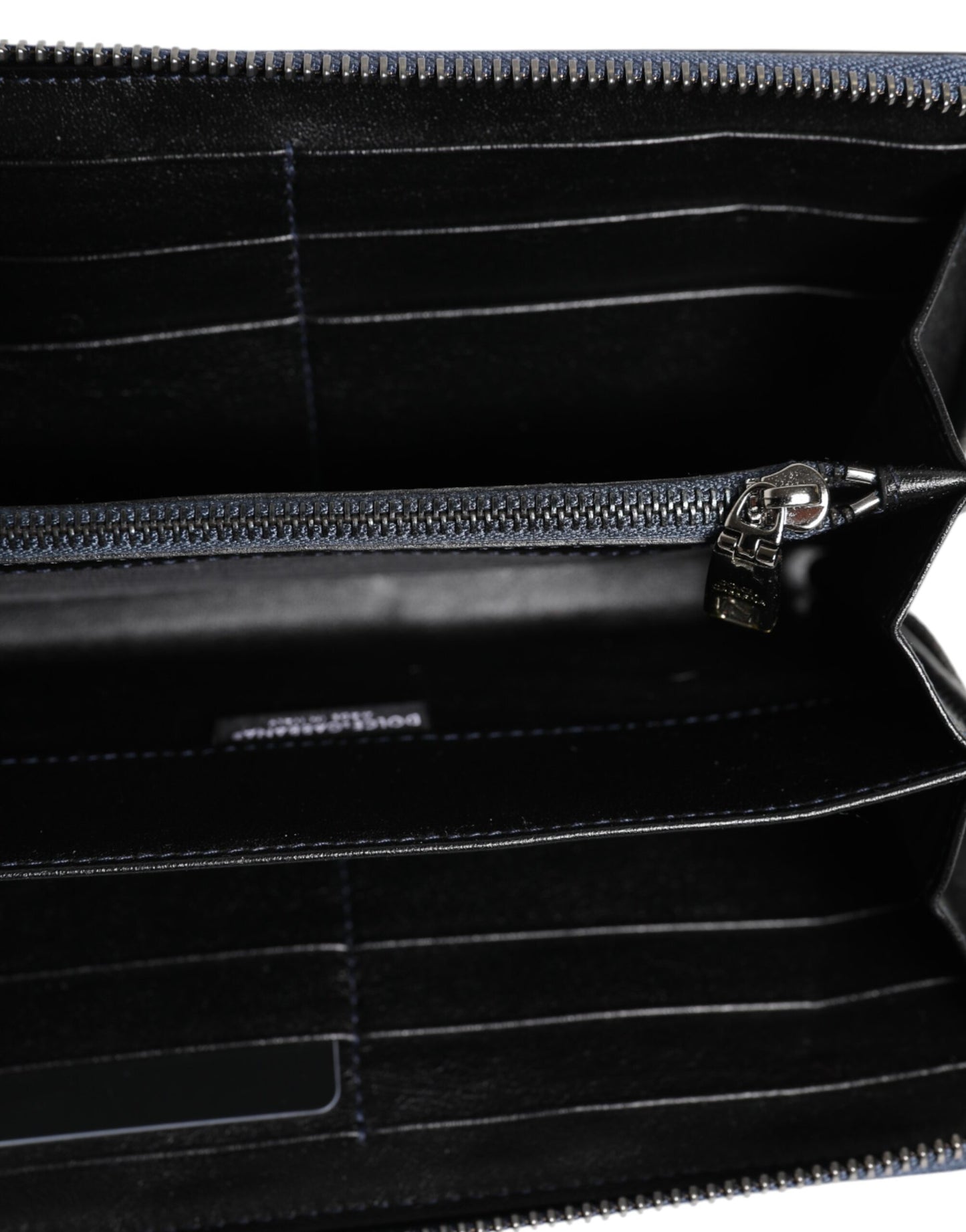 Black Blue Exotic Leather Men Continental Clutch Wallet