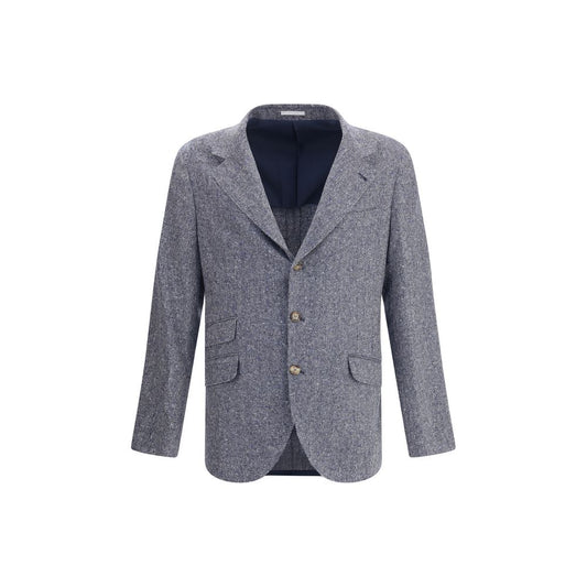 Blue Wool Blazer
