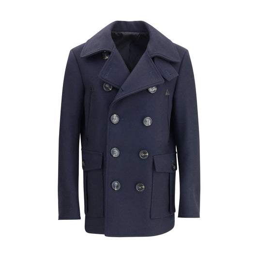 Blue Wool Coat