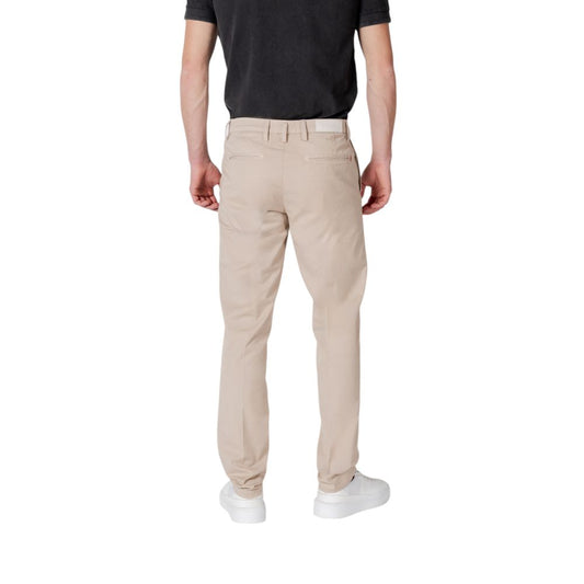 Beige Cotton Pant