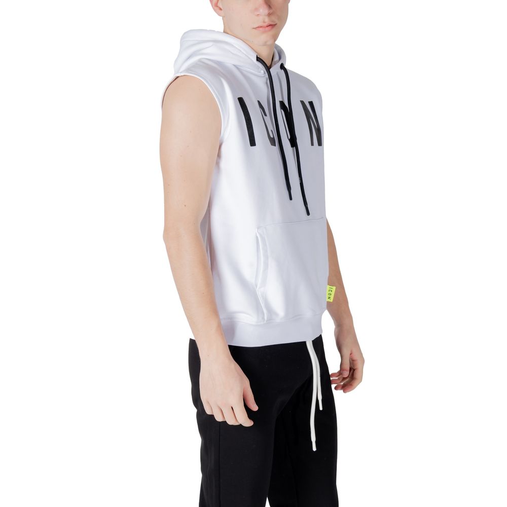 White Cotton Hoodie