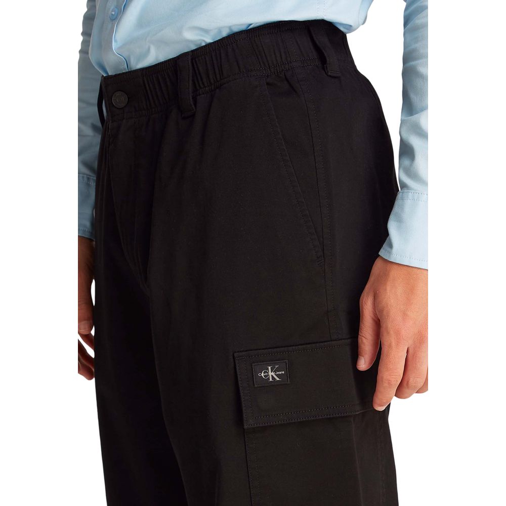 Black Cotton Pant