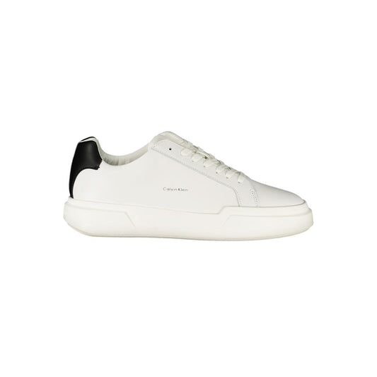 White Leather Men Sneaker