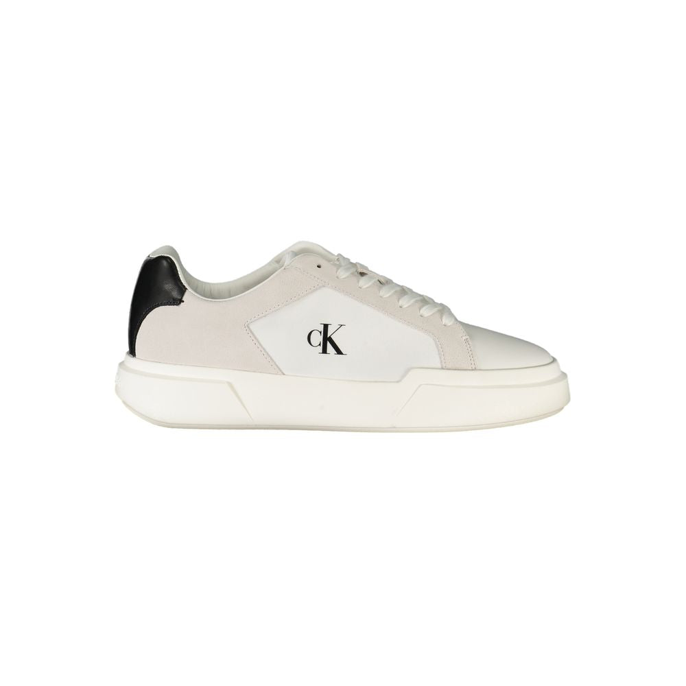 White Leather Men Sneaker