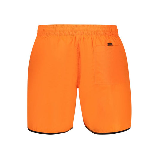 Orange Polyamide Swimwear