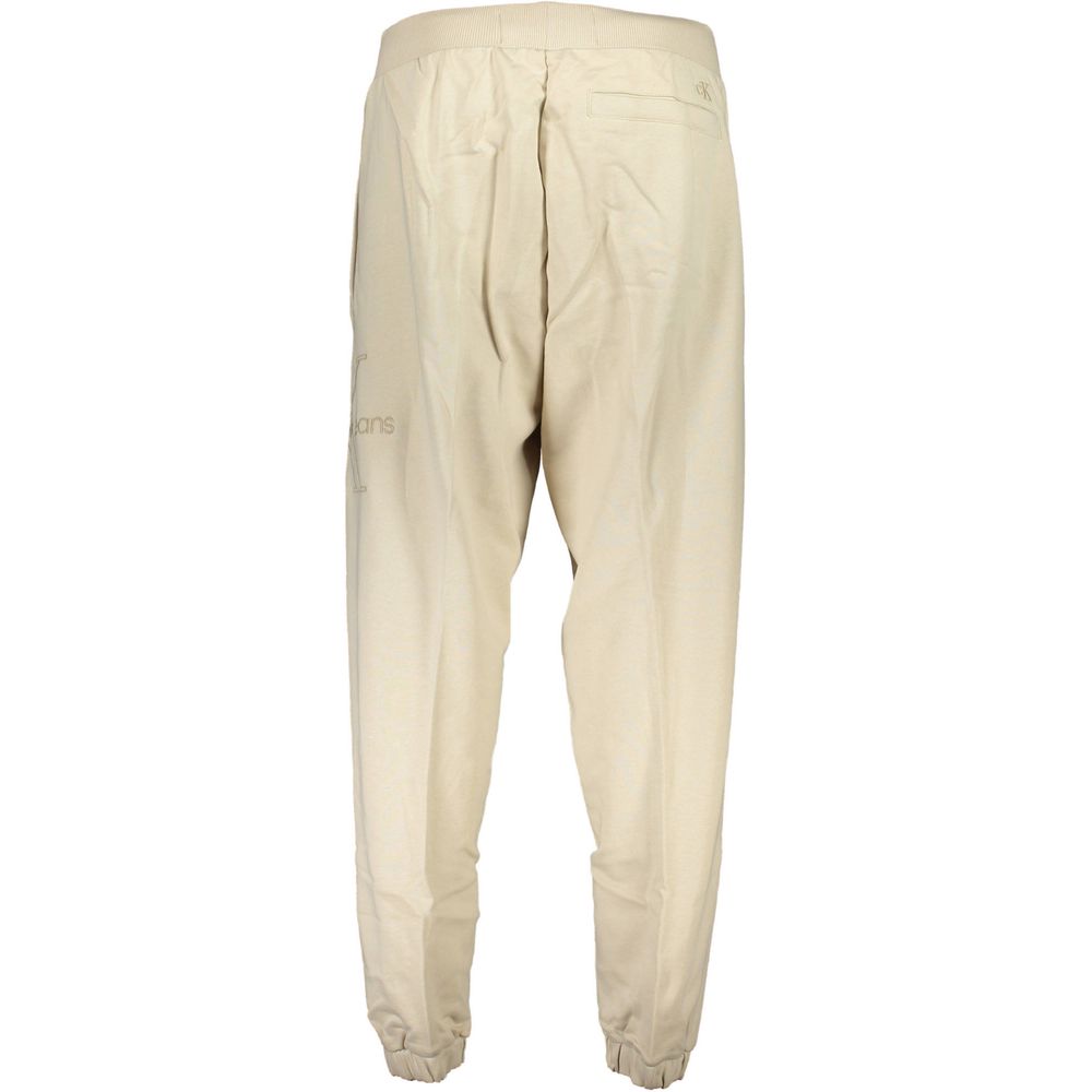Beige Cotton Pant