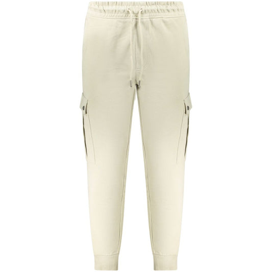 Beige Cotton Pant