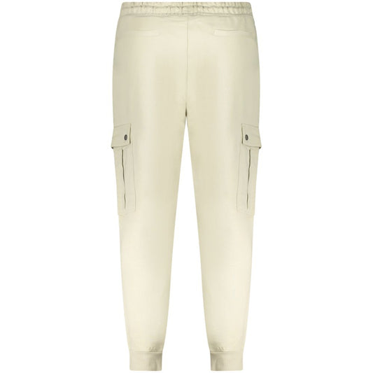 Beige Cotton Pant