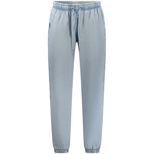 Blue Cotton Pant