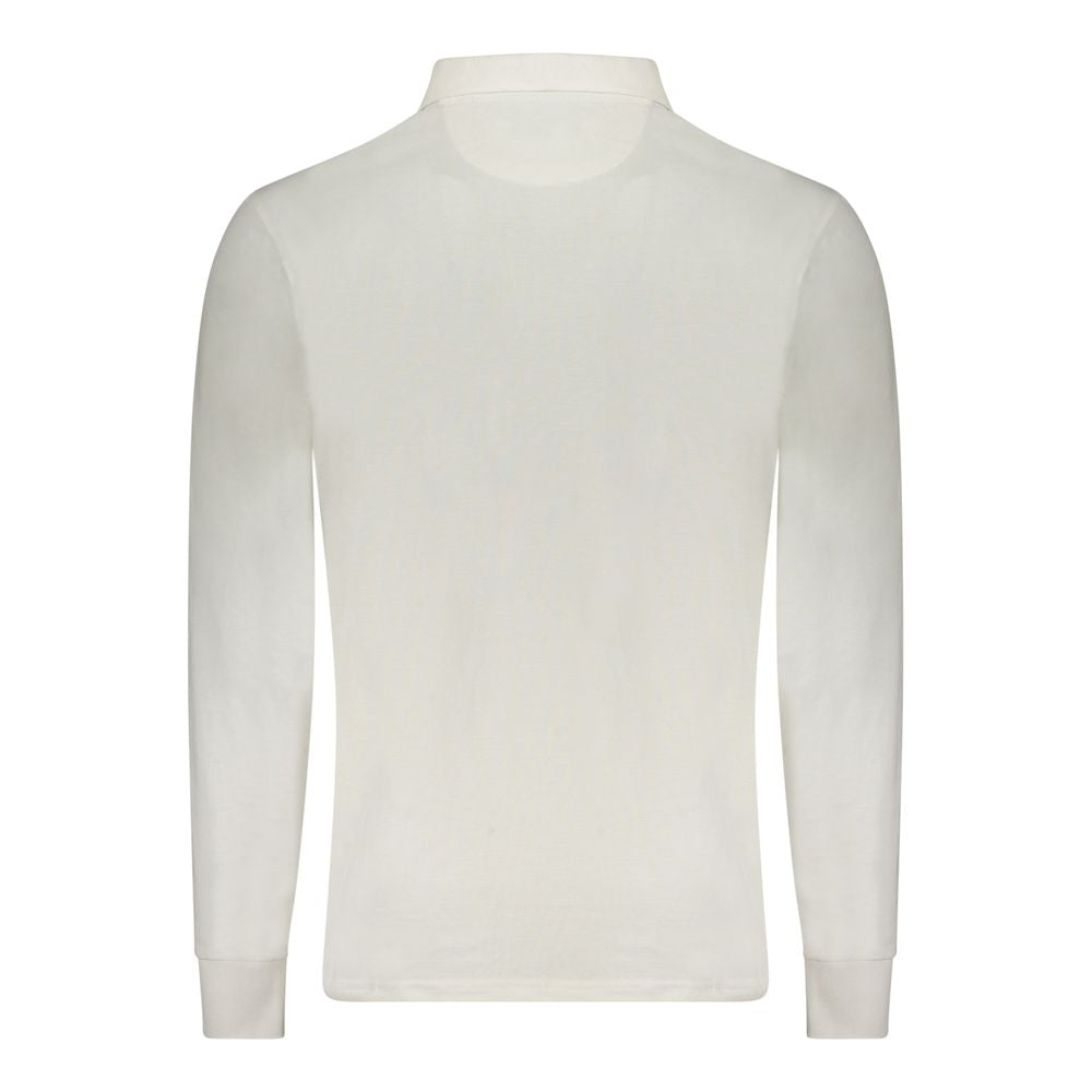 White Cotton Polo Shirt