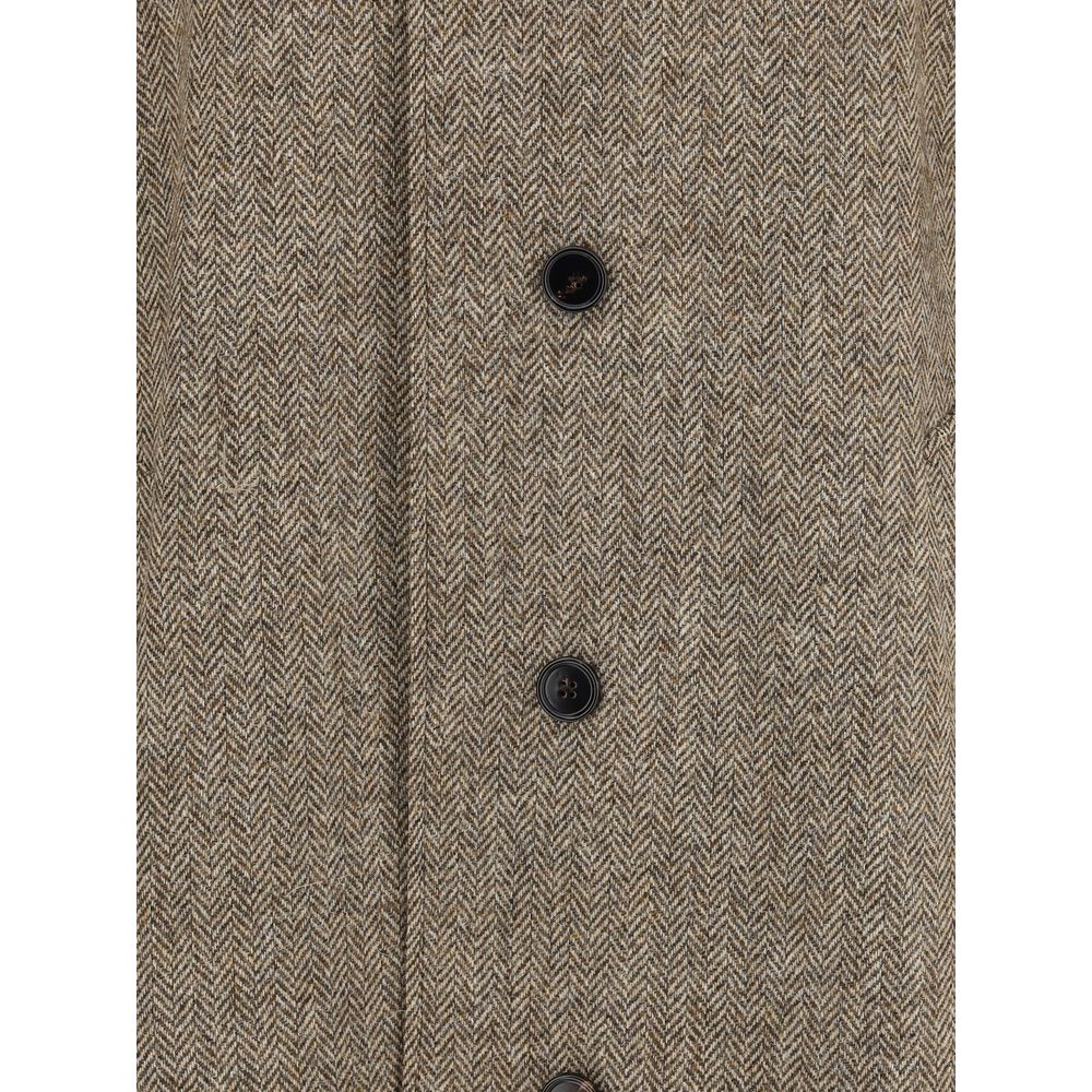 Brown Cotton Coat